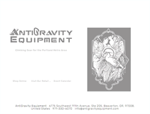 Tablet Screenshot of antigravityequipment.com